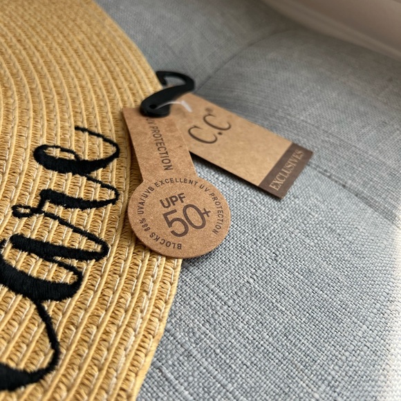 Pool Hair don’t care floppy beach sun hat - Picture 5 of 8